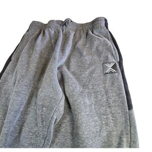XERSION QUICK DRY Boy's Size 14/16 Gray & Black Activewear Pants